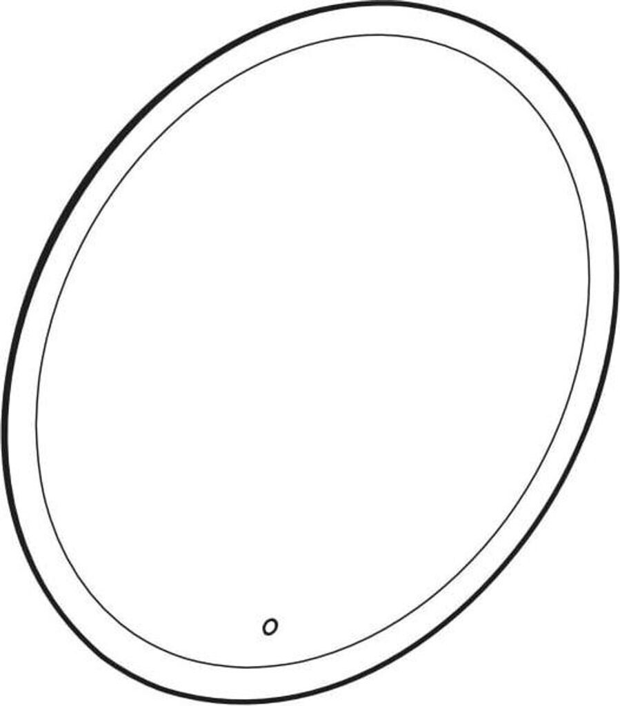 Bild von Geberit Option Round Lichtspiegel, direkte und indirekte Beleuchtung, 502.797.00.1, Ausführung: Durchmesser 60cm - 48,8 Watt