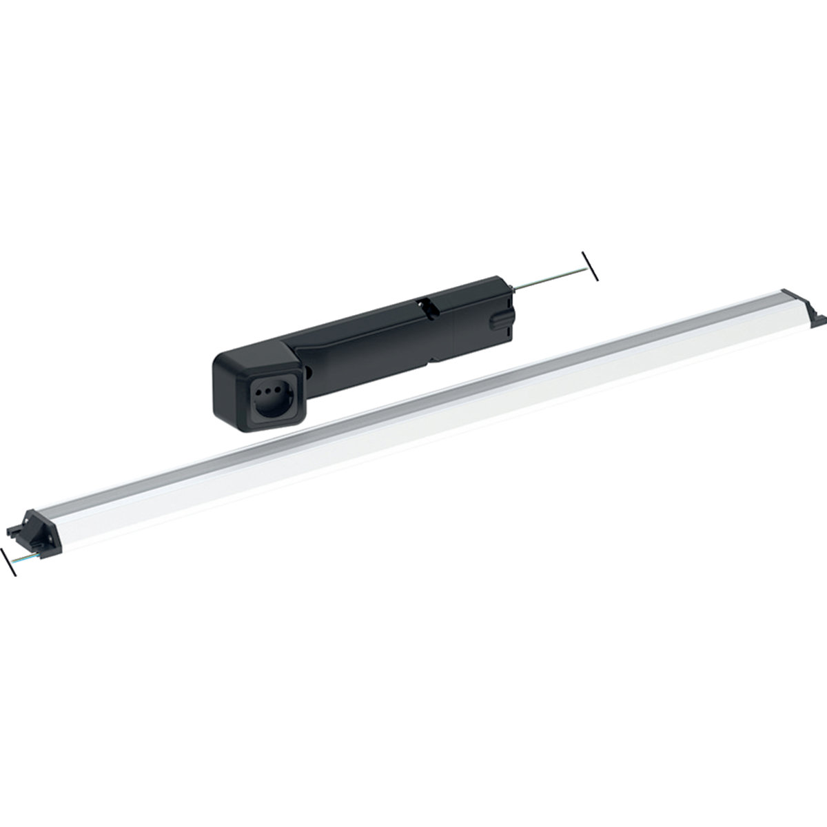 Bild von Geberit, Zubehör Badmöbel, Steckdosenelement mit ComfortLight-Modul, 105-120 cm, 505.095.00.2