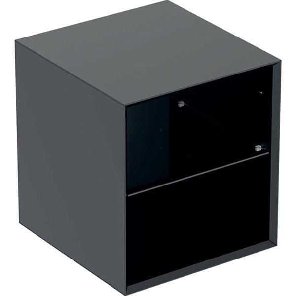 Bild von Keramag Geberit ONE Seitenelement, 45x49.2 x47cm, 505.079.00.; Farbe: Mattschwarz