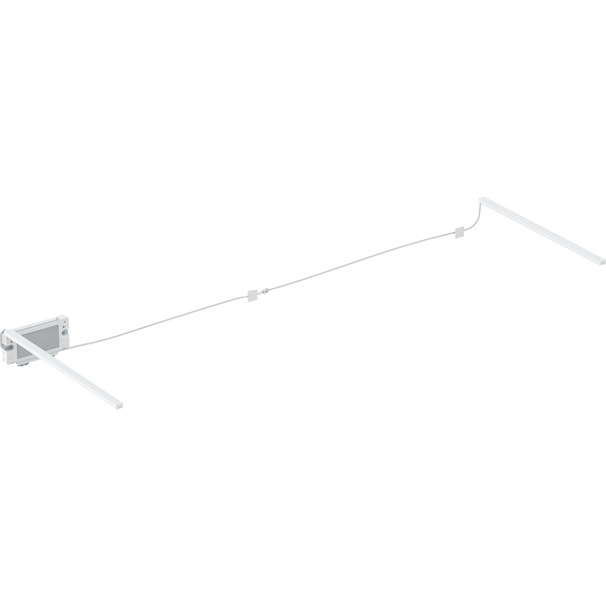 Bild von Geberit, Zubehör Badmöbel, Lichtleiste für Schublade, links und rechts, Länge 40 cm, 502.032.00.1