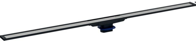Bild von Geberit Duschrinne CleanLine20, Länge 30-130cm (ablängbar), Farbe: Metall dunkel / Metall gebürstet