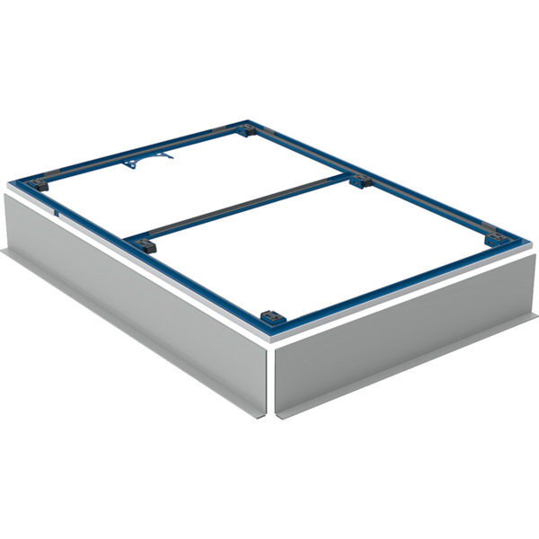 Bild von Geberit Installationsrahmen für Duschflächen Setaplano über 100 cm, für 6 Füße, 154.475.00.1, 140x90 cm, Höhe 3 cm