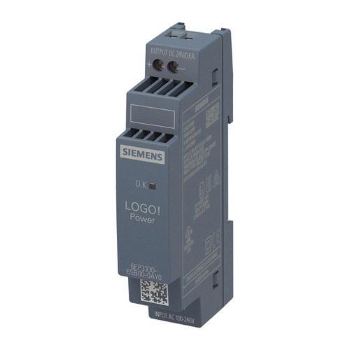 Bild von SIEMENS Stromversorgung LOGO! Power DC 24 V/0,6 A, 6EP3330-6SB00-0AY0