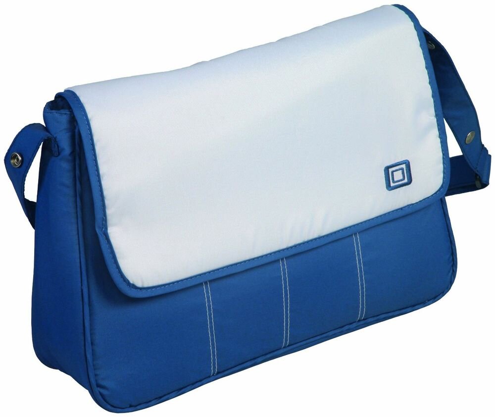 Bild von Babywelt Moon 25040002-724 Wickeltasche blau/weiß