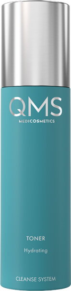 Bild von QMS Medicosmetics - Cleanse System Hydrating Toner klärt, erfrischt, belebt + stellt den pH-Wert der Haut wieder her mit Hamamelis + Grünkaffee-Extrakt – für alle Hauttypen – 200 ml