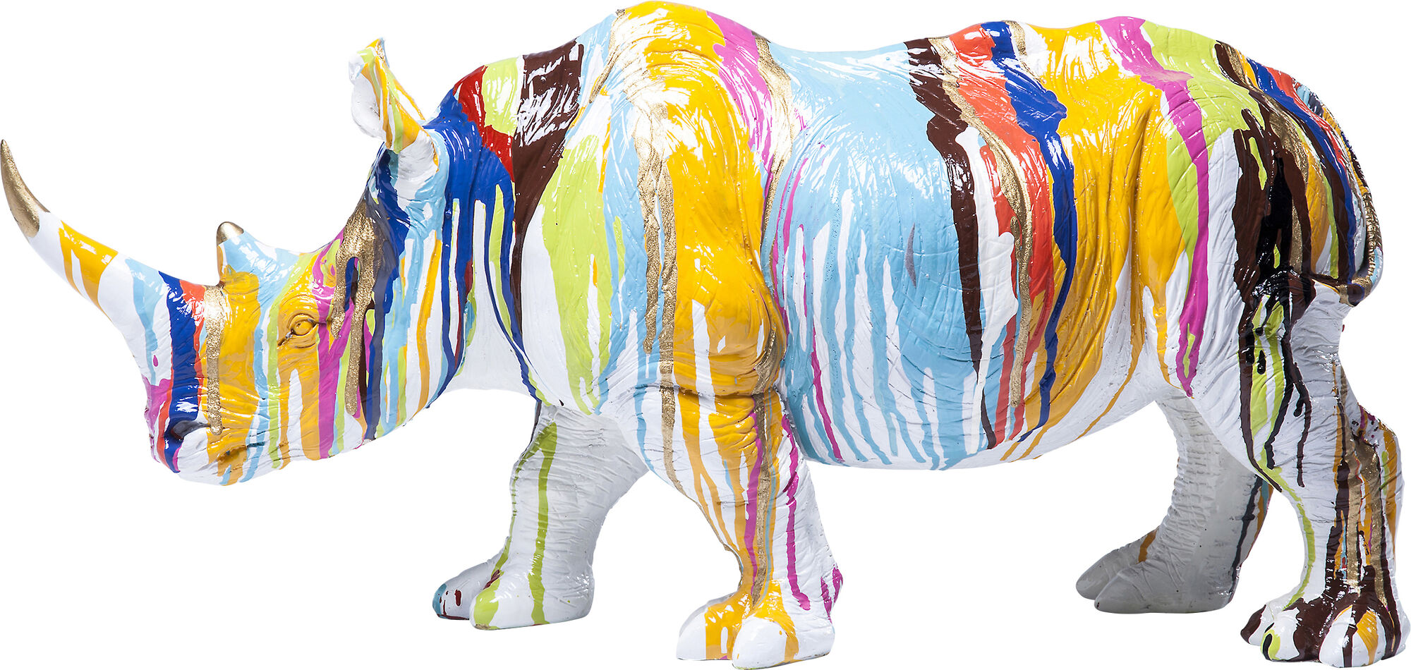 Bild von KARE Deko Figur Rhino Colore 26cm