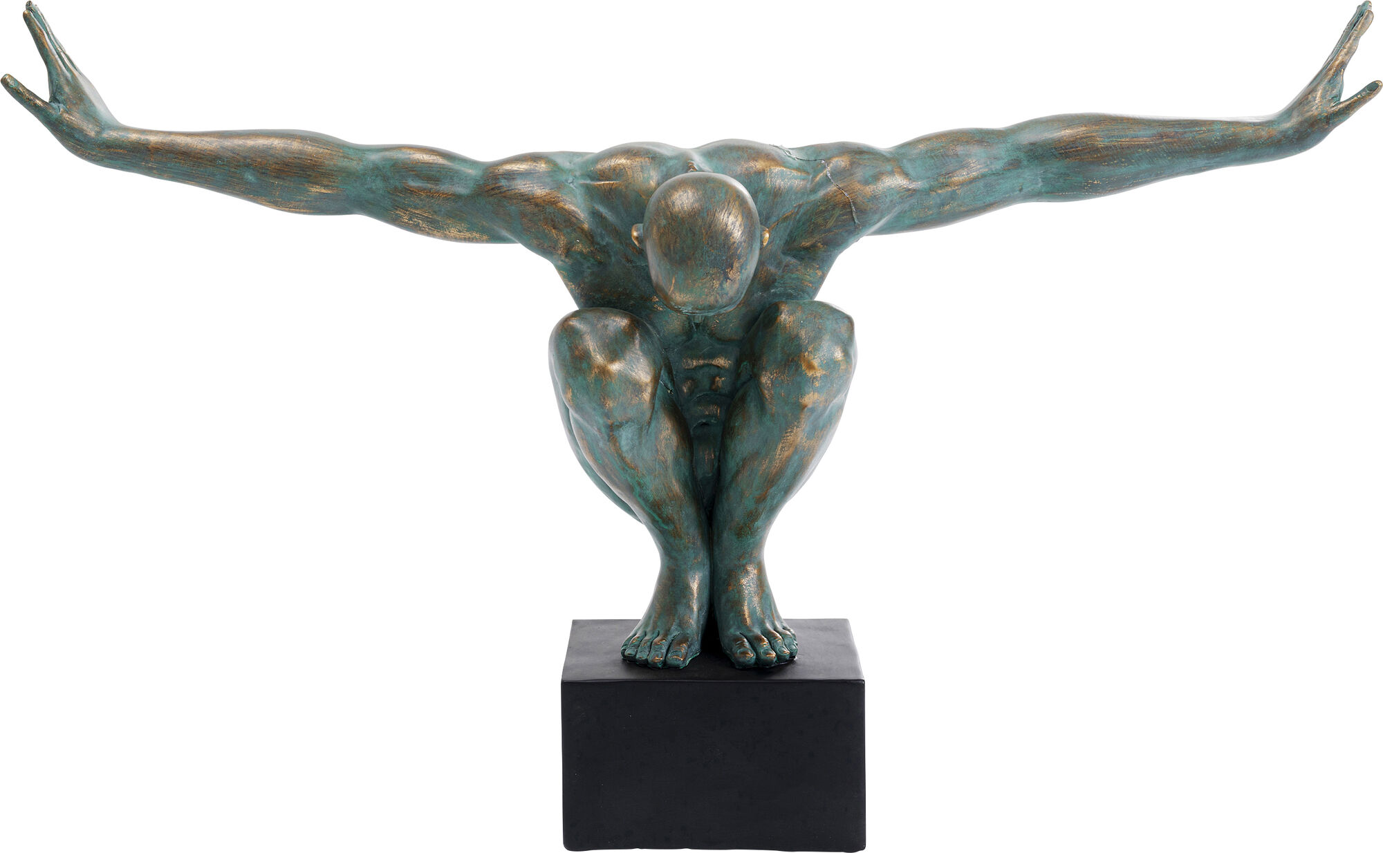 Bild von Deko Objekt Athlete XL Antik Grün 100cm