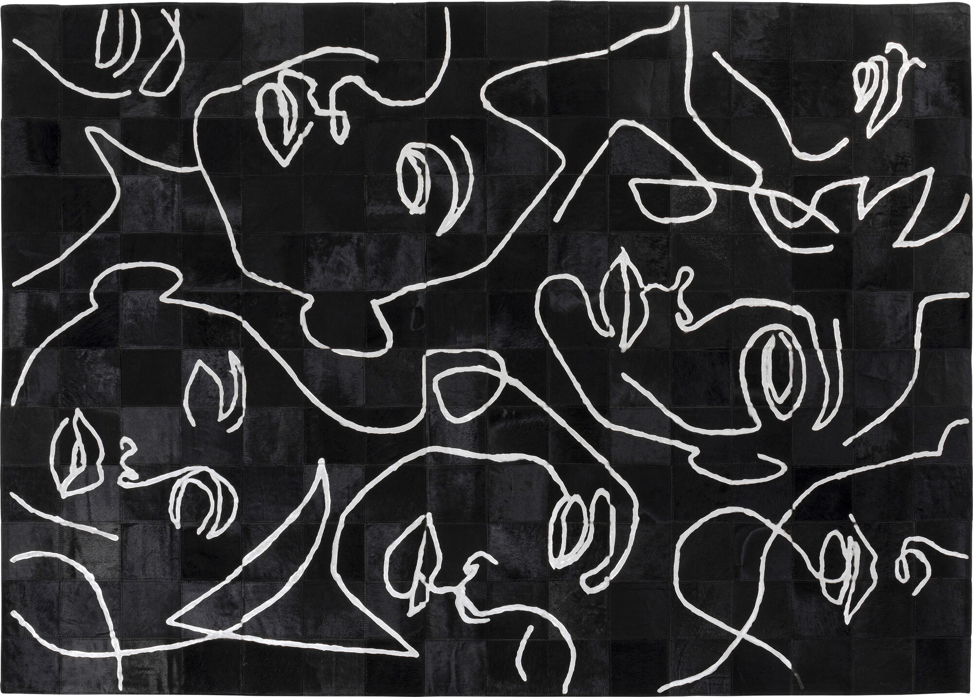 Bild von Teppich Art Faces 170x240cm