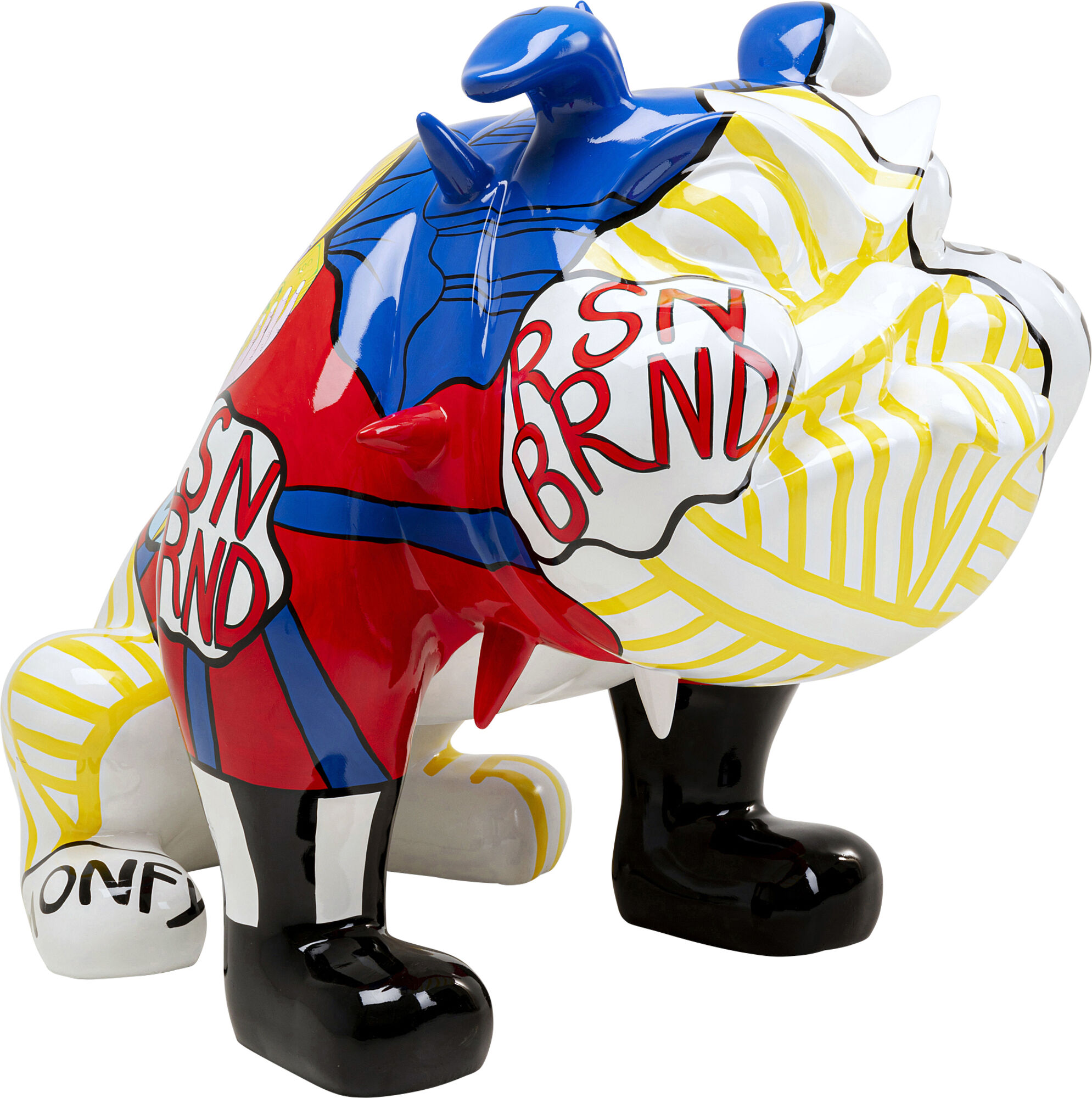 Bild von Deko Figur Graffiti Dog 110cm