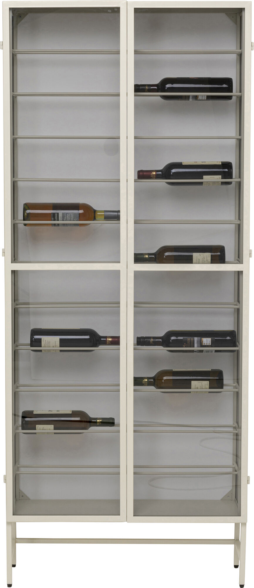 Bild von Weinregal Porto Greige 75x180cm
