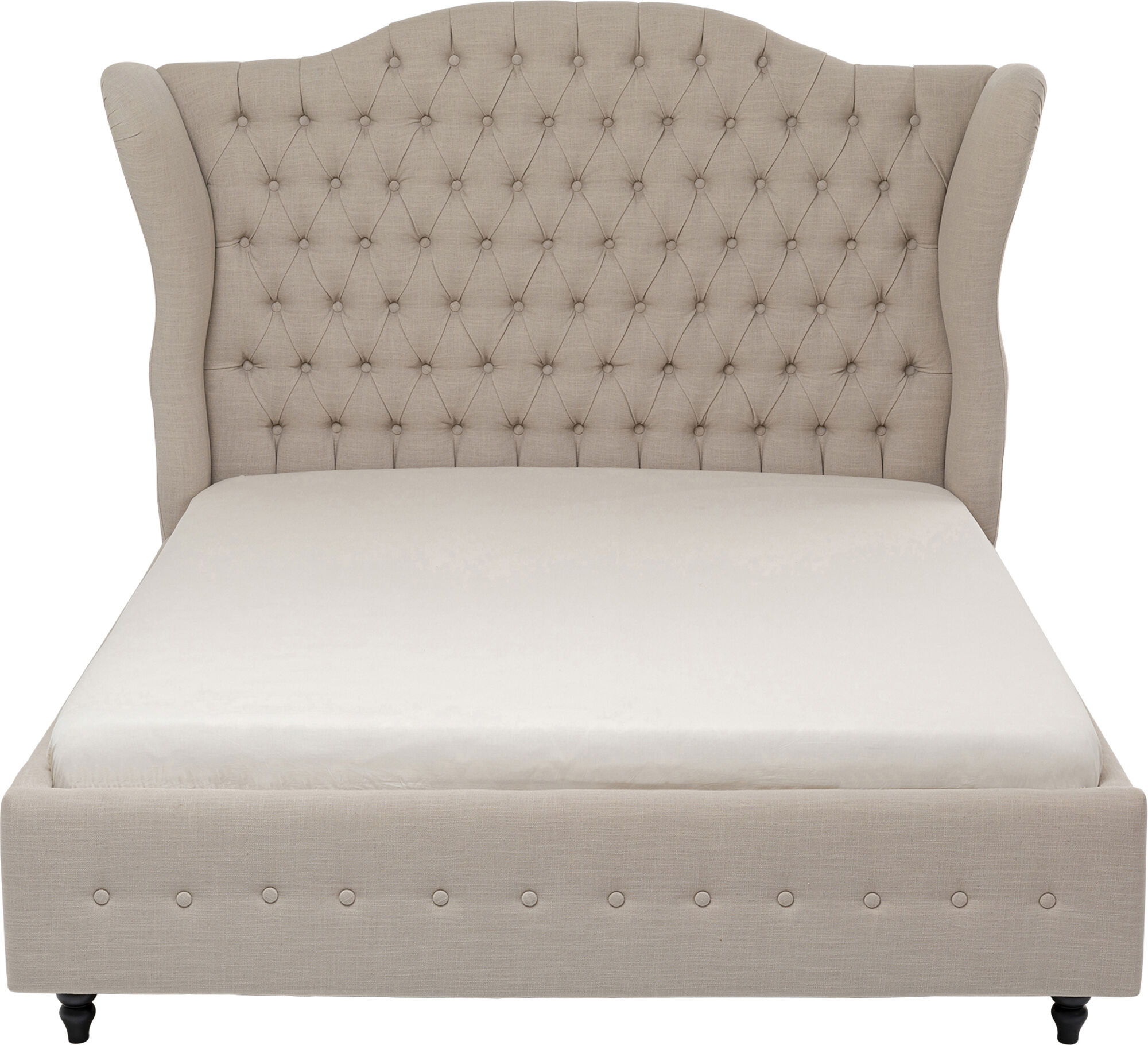 Bild von Bett City Spirit Linen Natural 180x200cm