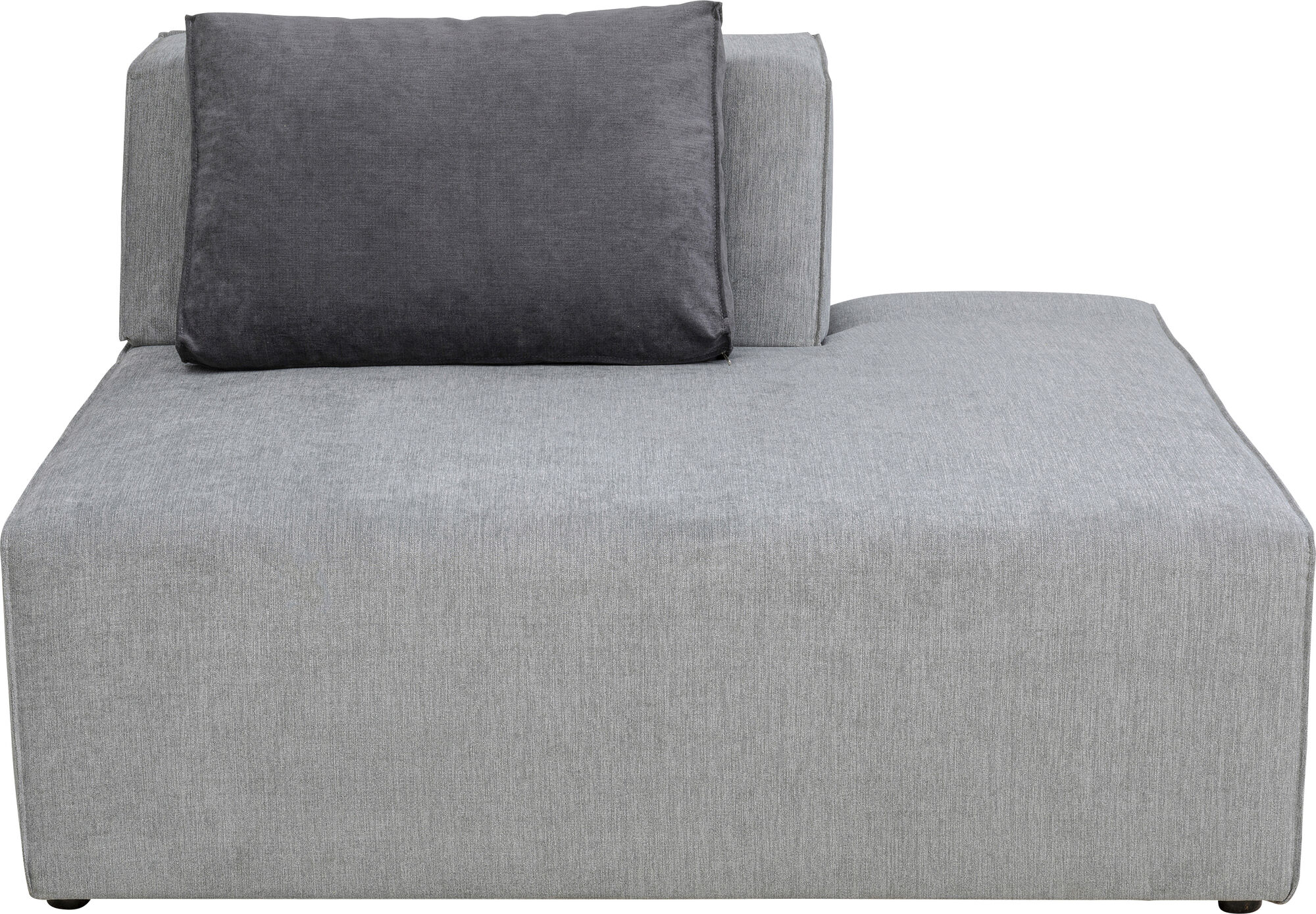Bild von Infinity Ottomane Semi Elements Grau Rechts