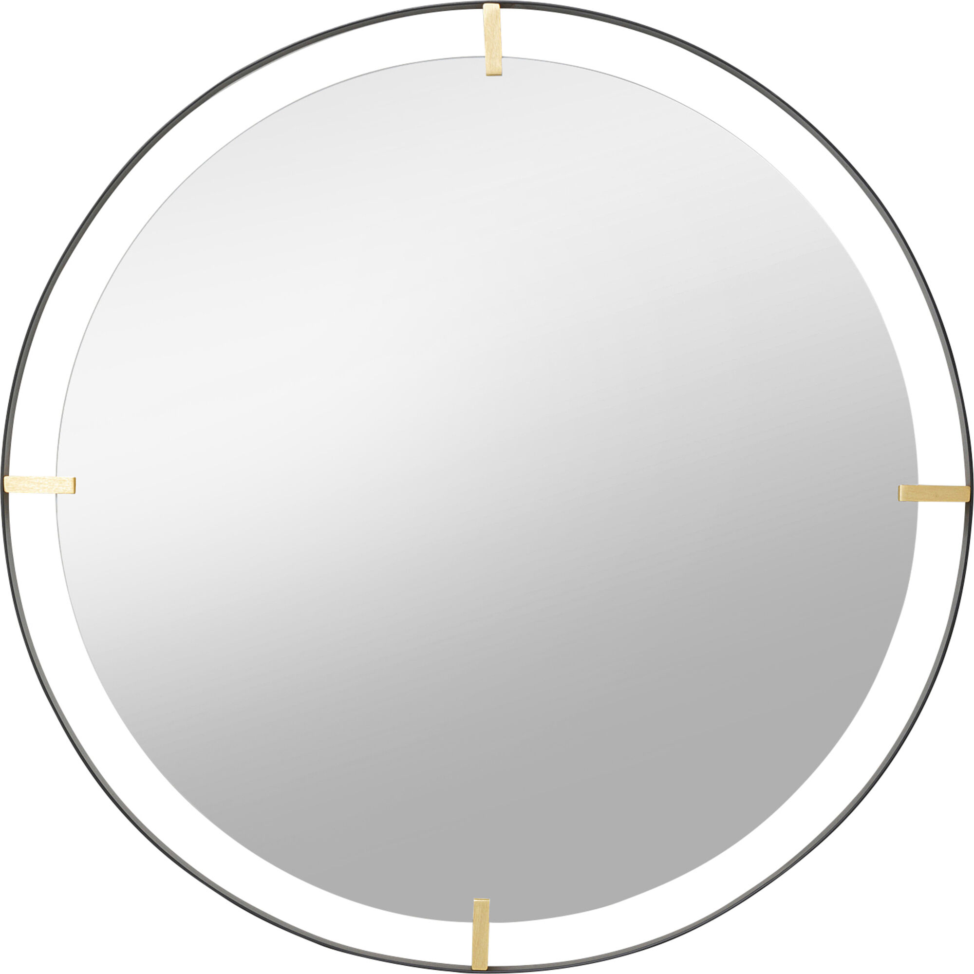 Bild von Spiegel Betsy Frame Round Metal 90Ø