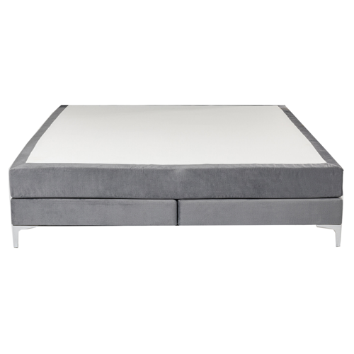 Bild von Base Boxspringbett Benito Grau 180x200cm