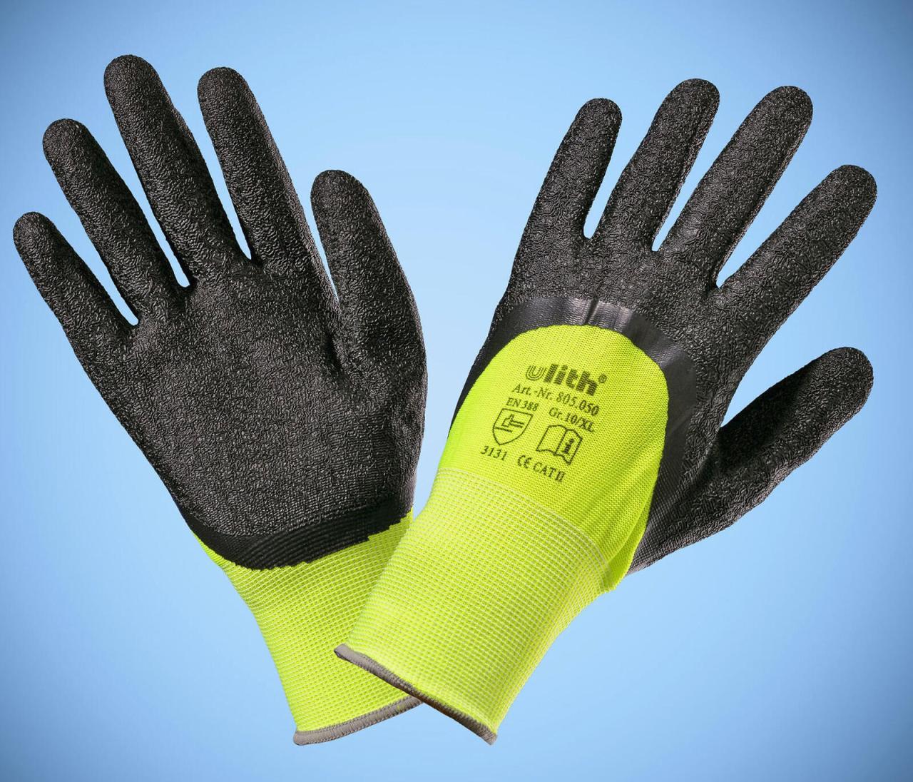 Bild von Ulith Kugelschreiber Ulith unisex Arbeitshandschuhe schwarz Größe 10 1 Paar