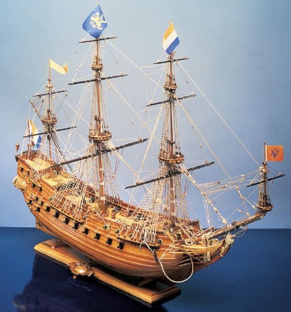 Bild von COREL Modellbausatz Corel Holländisches Segelschiff Prins Willem 1:100 Holz Baukasten