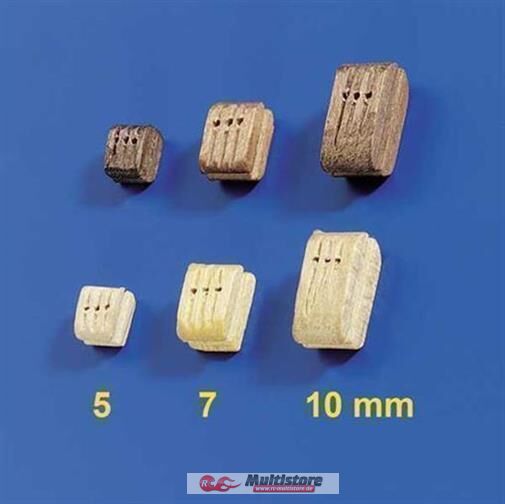 Bild von Krick Dreifachblöcke 7mm (10 Stück) / 60900