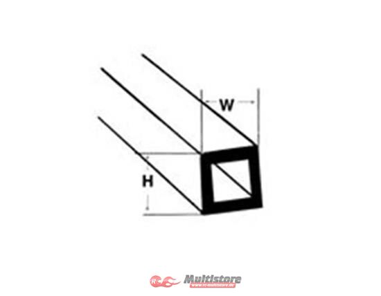 Bild von Krick PLASTRUCT STFS-4 Quadrat-Rohr 3,2x3,2x375mm (7) / 190621