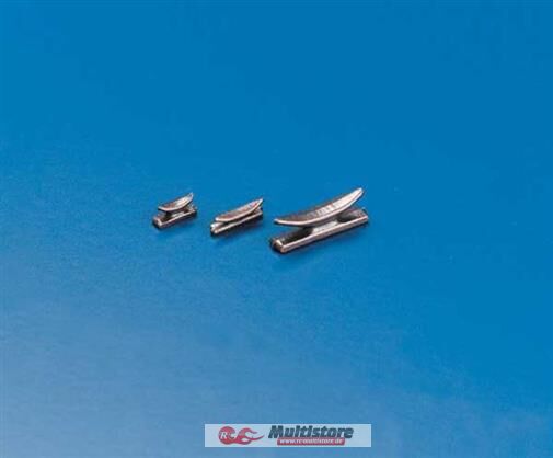 Bild von Krick Klampe brüniert Metall 16mm (10Stk) / 61693