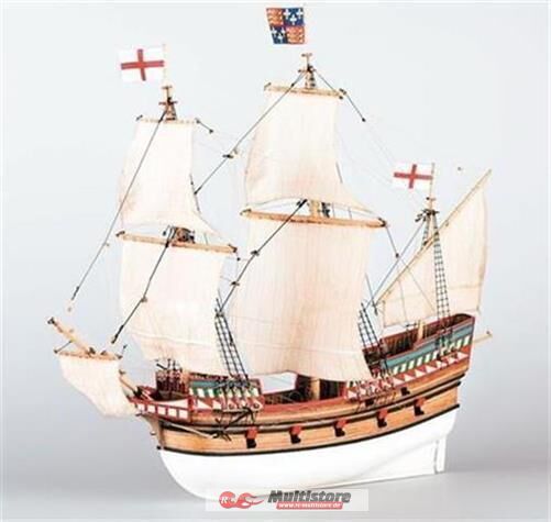Bild von Krick Modellbausatz Krick Dusek Schiff Golden Hind 16 Jh. 1:72 Holz Baukasten