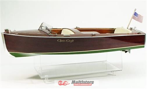 Bild von Krick DUMAS BOATS Chris-Craft Utility 16 ft.1947 RC Bausatz / ds1240