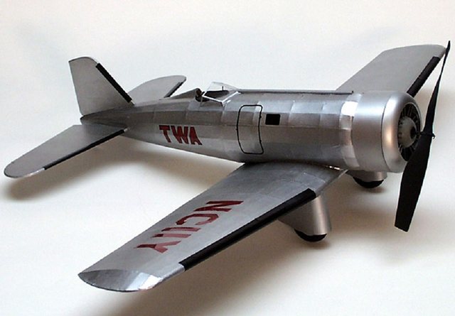 Bild von Krick DUMAS Gummimotormodell Alpha 4A Balsabausatz / ds307