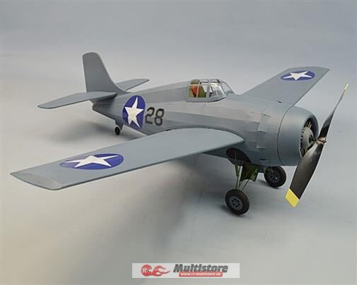 Bild von DUMAS AIRCRAFT Gummimotor Flugmodel F4F Wildcat Balsabausatz / ds339