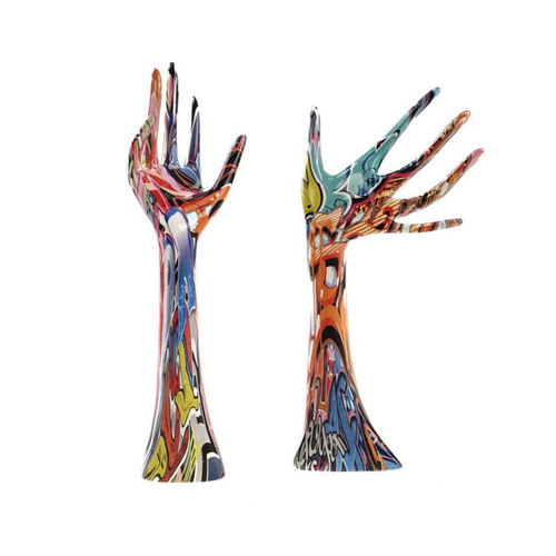 Bild von Formano Sammelfigur 2er Set Deko Hand Skulptur - Urbaner Flair für Ihr Zuhause