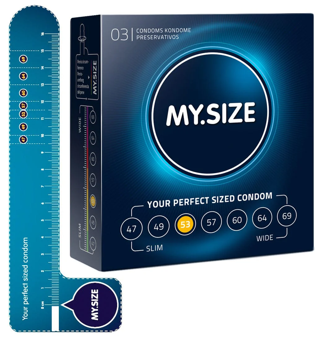 Bild von My.Size Kondome Größe 3, 53 mm, Großpackung (36 Stück)