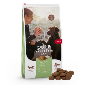 Bild von MERA Pure sensitive Hund Insect Protein Trockenfutter 4kg