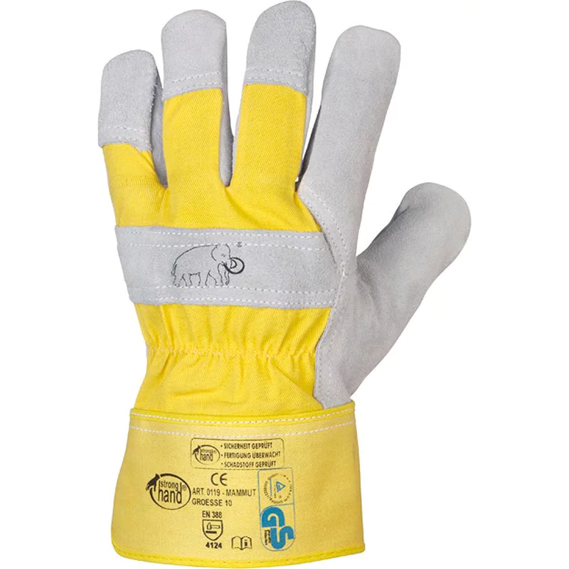 Bild von Stronghand, Schutzhandschuhe, Handsch.Mammut,Rind/Kerns paltleder,Gr.10 (10)
