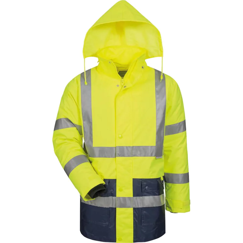 Bild von Warnschutz-Parka "2 in 1" EN 471/PrEN 343 gelb/blau Größe 5 (XXL)