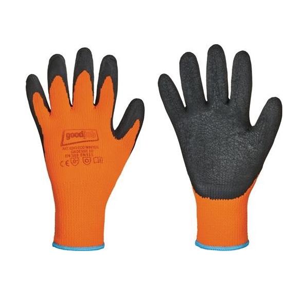Bild von Goodjob, Handschuhe, Kälteschutzhandschuh Eco Winter Größe 11 schwarz/orange EN 388, EN 511 PSA Kategorie II Polyester..., Orange, Schwarz, (11)