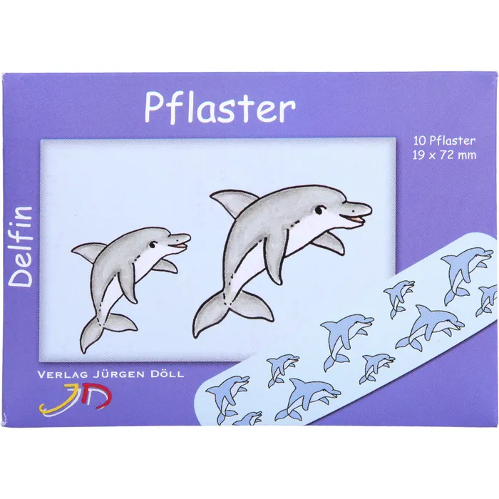 Bild von Axisis GmbH Wundpflaster KINDERPFLASTER Delfin Briefchen, 10 St
