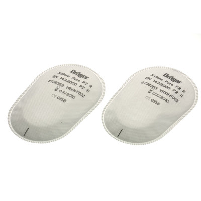 Bild von Dräger, Atemschutzmaske, Partikelfilter Bajonett X-plore Pure P2 R (Pack mit 2 St) (P2 R, 10 x)