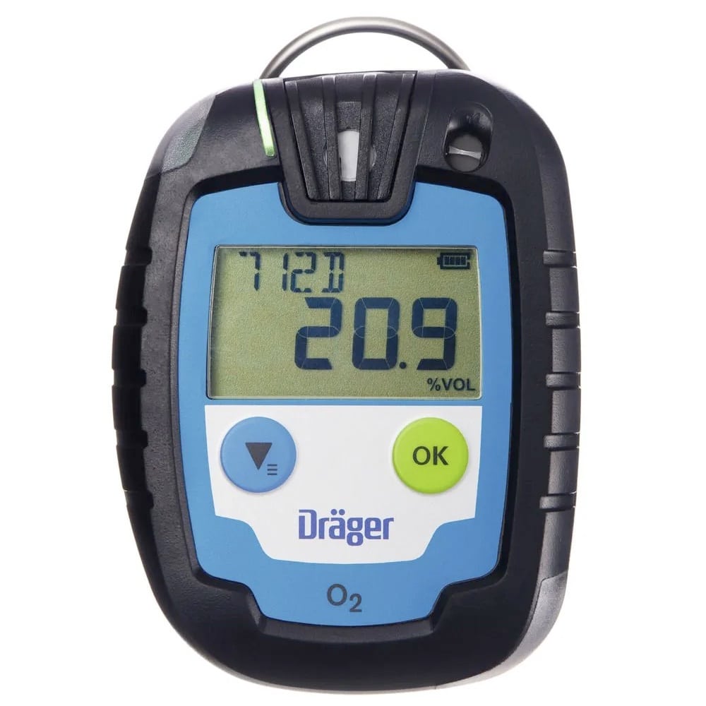 Bild von Dräger Gaswarngerät Pac 6000 O2, zeitlimitiert, für Sauerstoff, 0 - 25 Vol.-%