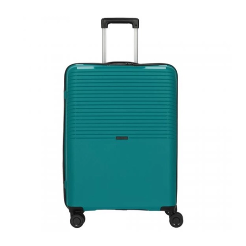 Bild von D&N Lederwaren Travel Line 4000 4 Rollen Trolley 66cm "grün"