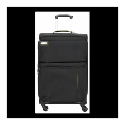 Bild von D&N Lederwaren Travel Line 6704 - 4-Rollen Trolley M 65cm EXP "Schwarz"