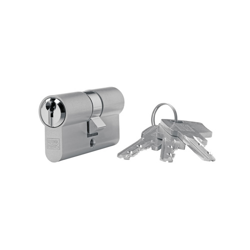 Bild von RORO Profilzylinder »Winkhaus«, 45/50 mm - silberfarben