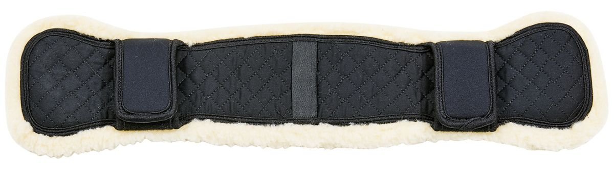 Bild von Busse Sattelgurtschoner ART-FUR, schwarz-natur, S (50-60)