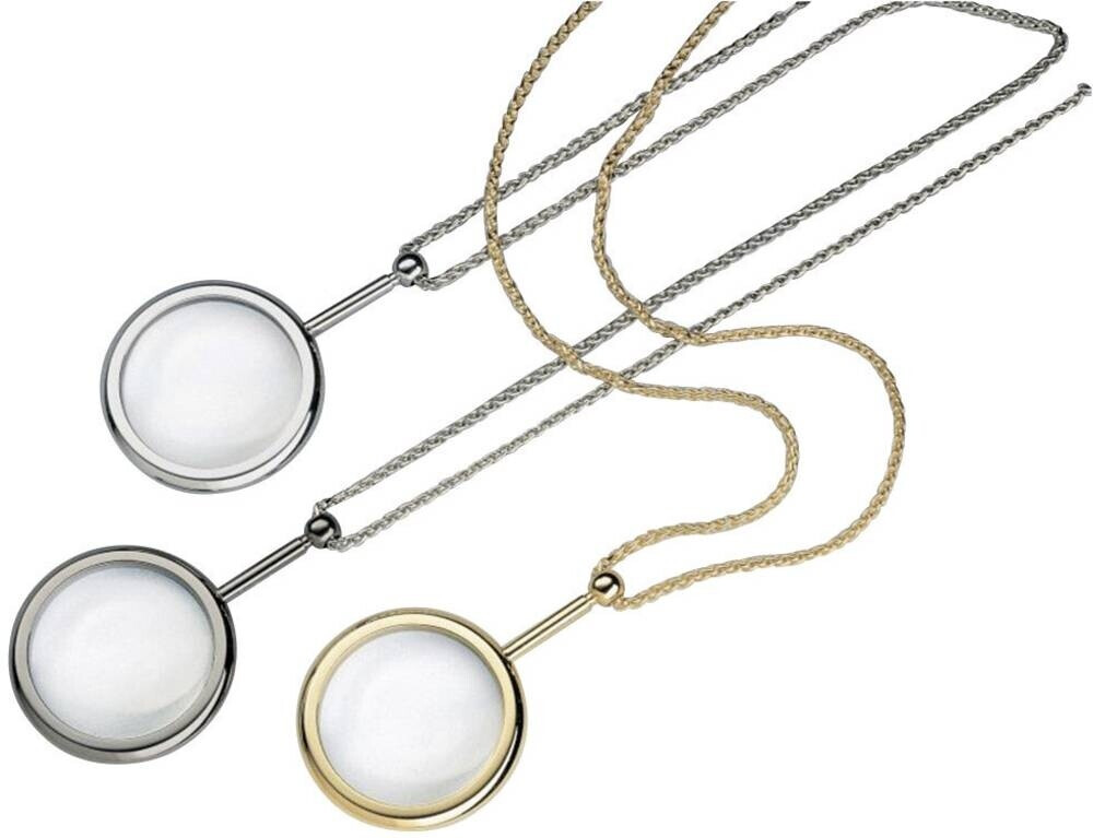 Bild von Eschenbach 21361 Schmucklupe Vergrößerungsfaktor: 3.5 x Linsengröße: (Ø) 40mm Gold