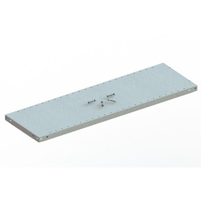 Bild von META® - KR 230 Boden 1300 x 400mm verzinkt kpl. für Kragarme Light / Medium mit Verschraubung