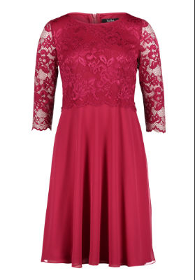 Bild von Vera Mont Kleid Kurz 3/4 Arm - rot - 50