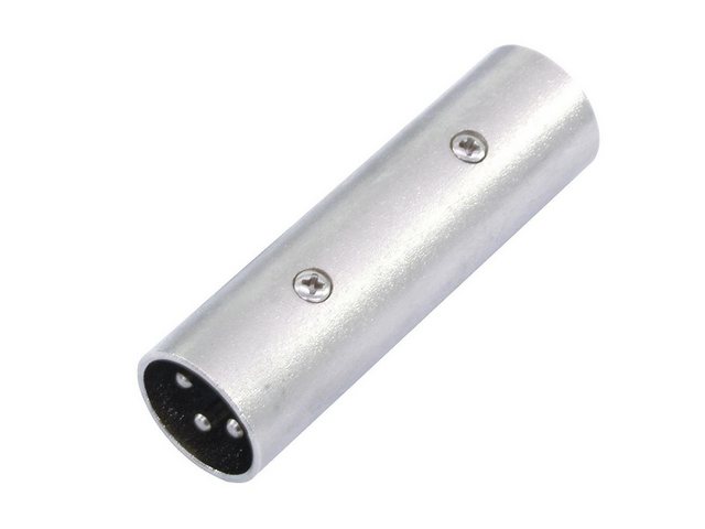 Bild von Omnitronic 30226570 XLR Adapter [1x XLR-Stecker 3 polig - 1x XLR-Stecker 3 polig]
