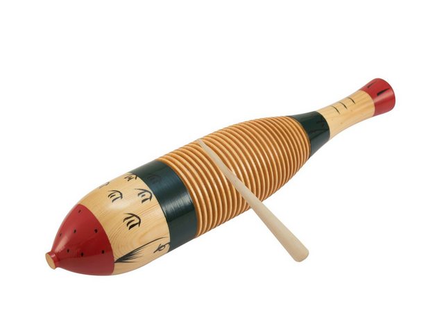 Bild von DIMAVERY Percussion Block DIMAVERY DP-50 Guiro Fisch, groß