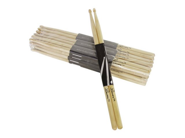 Bild von Dimavery DDS-7A (Schlagzeug), Drumsticks + Schlägel, Braun