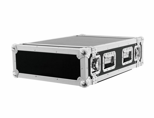Bild von ROADINGER Verstärkerrack PR-2ST, 4HE, 57cm tief | Flightcase für 483-mm-Geräte (19") | mit mehrschichtig verleimtem Holz, schwarz laminiert