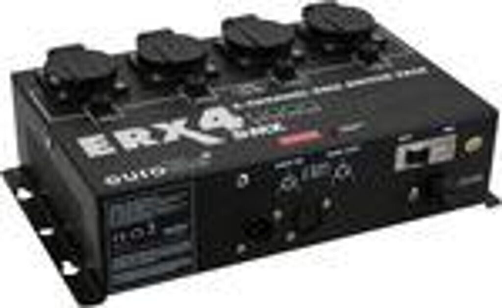 Bild von EUROLITE ERX-4 DMX Switchpack | 4-Kanal-Switchpack, bis zu 5 Ampere belastbar, Schaltung per Relais