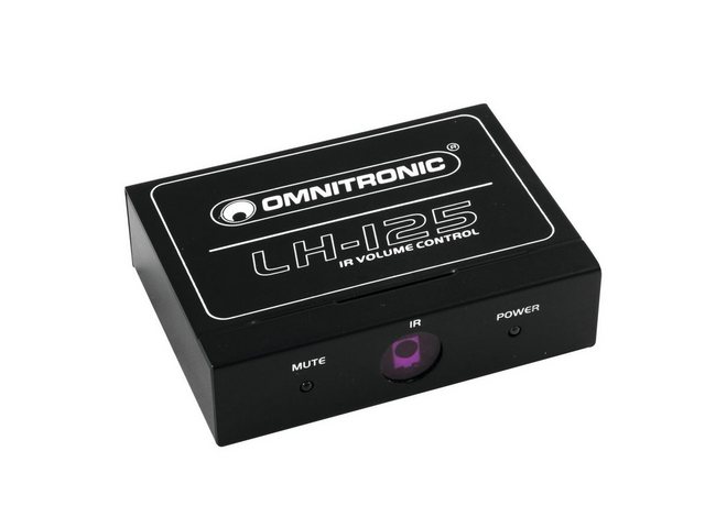 Bild von Omnitronic OMNITRONIC LH-125 IR-Lautstärkeregler Audio-Adapter