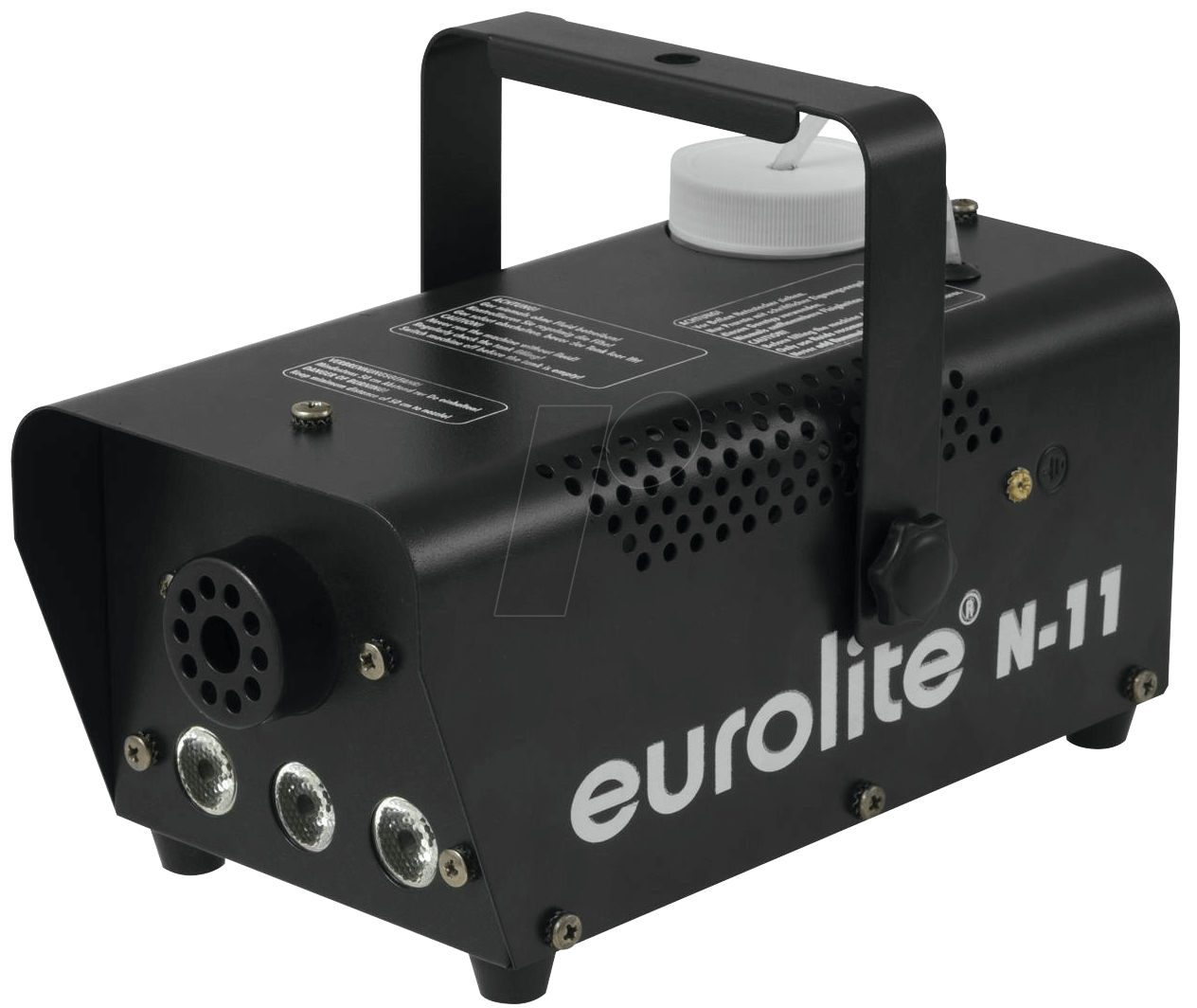 Bild von Eurolite Nebelmaschine N-11 LED HYBRID BL mit Lichteffekt, inkl. Kabelfernbedienung, inkl. Befestigungsbügel (51701957)